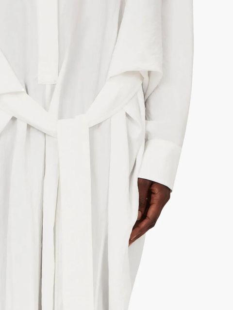 Ferragamo long-sleeved jumpsuit - White