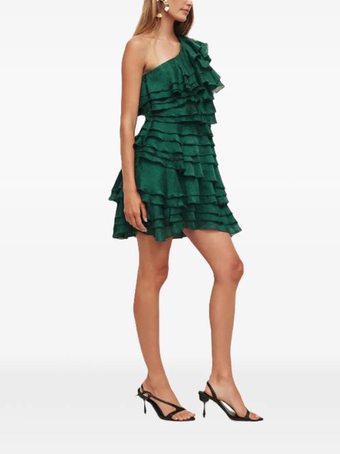 Aje Rosaline ruffled mini dress - Green - zdjęcie produktu nr 2