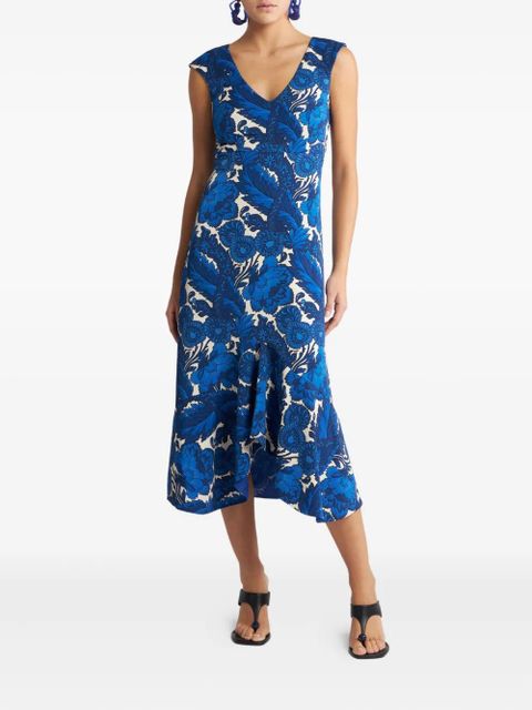ETRO all-over printed dress - Blue - zdjęcie produktu nr 2