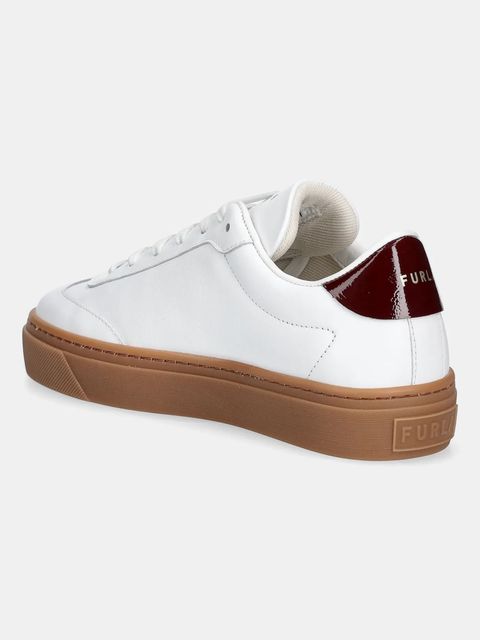 Furla sneakersy skórzane Enjoy Lace-Up Sneaker damskie kolor biały YI79ENJ BX3711 4236S - zdjęcie produktu nr 2