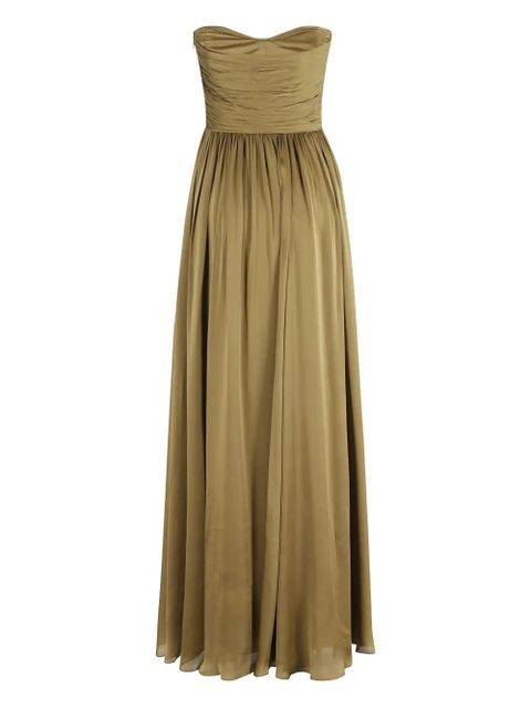 Ulla Johnson draped-detail maxi dress - Green - zdjęcie produktu nr 2