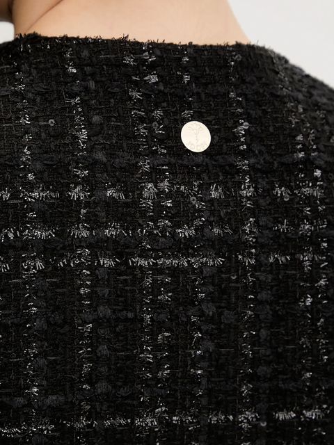 Joop! kamizelka kolor czarny jednorzędowa 30100168