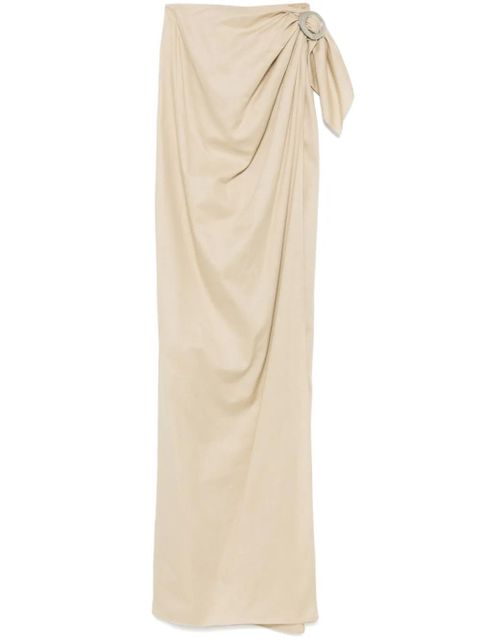 MANURÍ Vika 2.5 maxi skirt - Neutrals - zdjęcie produktu nr 1