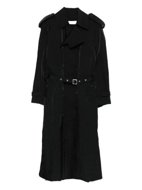 JW Anderson belted double-breasted coat - Black - zdjęcie produktu nr 1