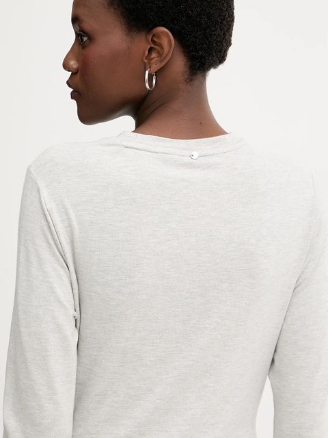 BOSS Orange sukienka kolor szary maxi prosta 50547821