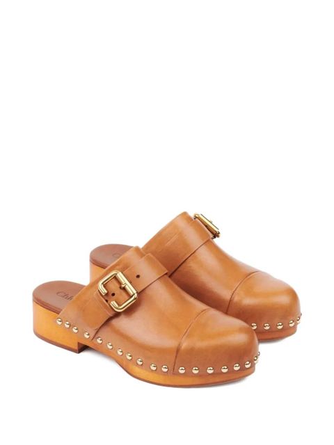 Chloé Jeannette clogs - Brown - zdjęcie produktu nr 2