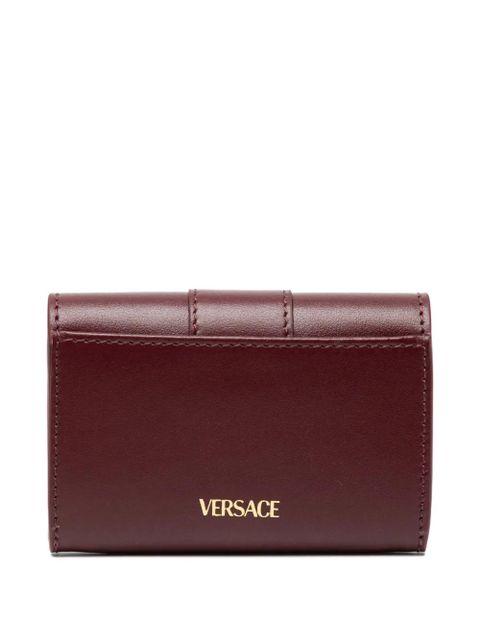 Versace V-plaque wallet - Red - zdjęcie produktu nr 2