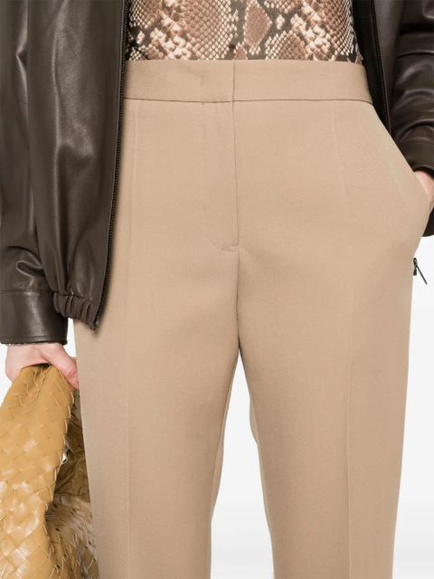 Jil Sander tapered cropped trousers - Neutrals