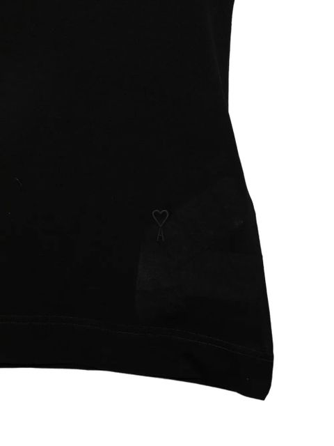 AMI Paris Ami de Coeur tank top - Black