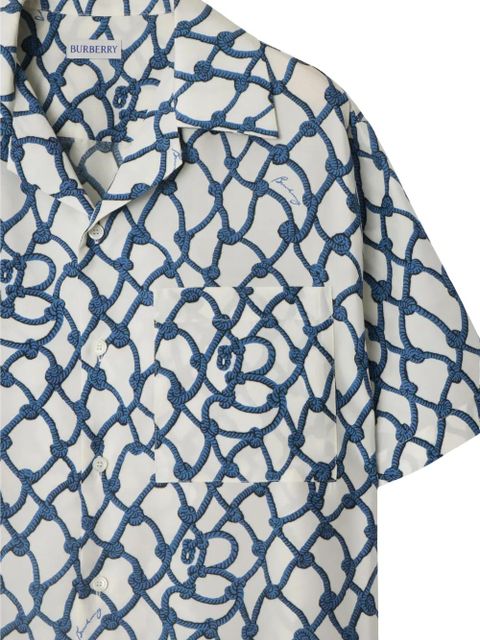 Burberry Knot-print shirt - White - zdjęcie produktu nr 2