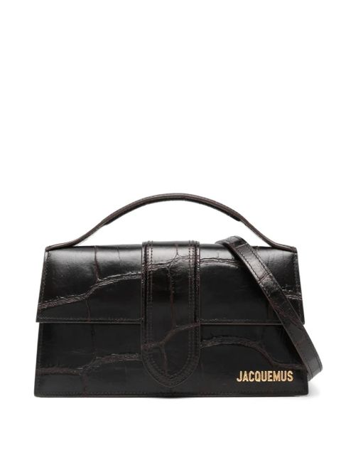Jacquemus Bambino top-handle tote bag - Brown - zdjęcie produktu nr 1