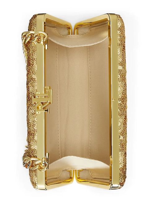 Lauren Ralph Lauren kopertówka kolor złoty 431980356