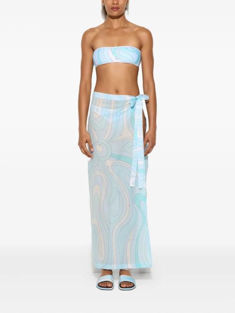PUCCI Marmo-print cover-up - Blue - zdjęcie produktu nr 2