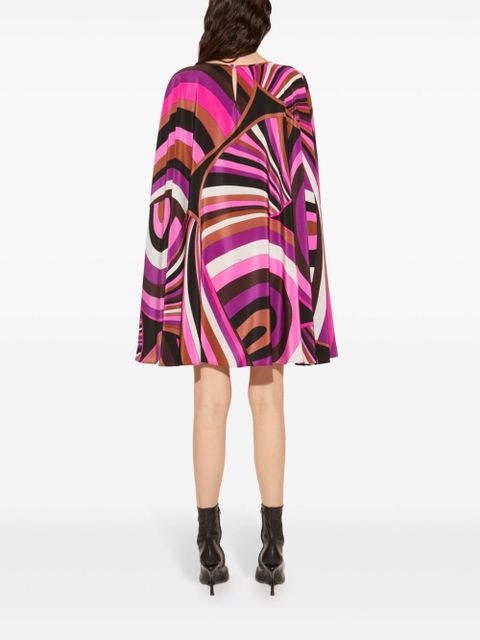 PUCCI Iride-print silk kaftan - Pink