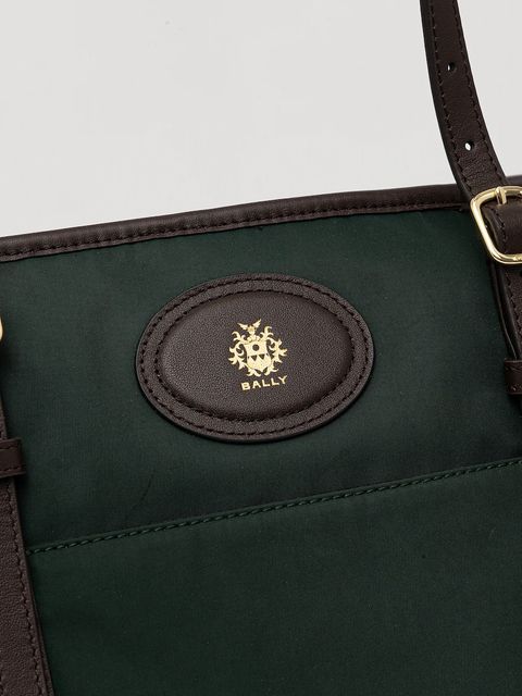 Bally torebka kolor zielony WAE075 - zdjęcie produktu nr 2