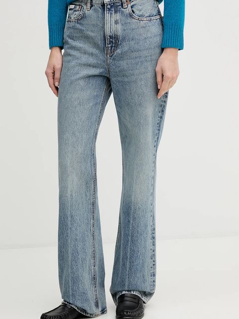 Calvin Klein Jeans jeansy damskie high waist LV047E708G - zdjęcie produktu nr 1