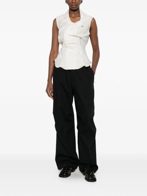 Vivienne Westwood signature Orb logo shirt - Neutrals - zdjęcie produktu nr 2