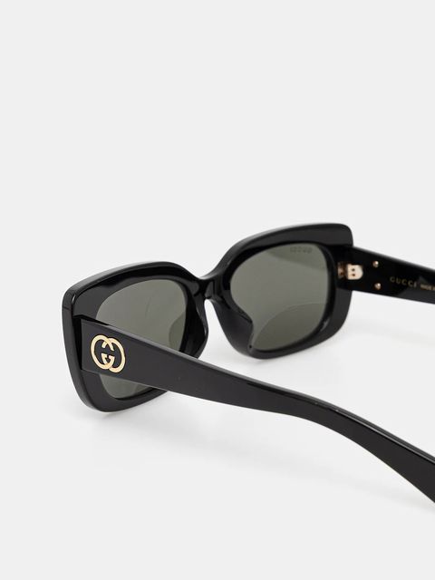 Gucci okulary przeciwsłoneczne damskie kolor czarny GG1979SK - zdjęcie produktu nr 2