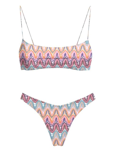 MC2 Saint Barth printed bikini set - Pink - zdjęcie produktu nr 1