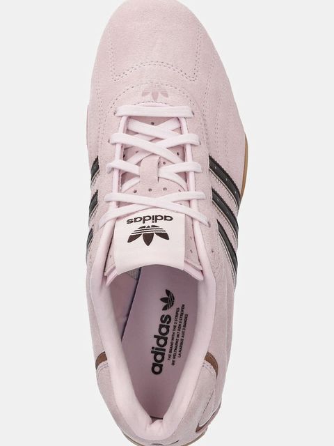 adidas Originals sneakersy zamszowe Adiracer LO damskie kolor różowy JS4519