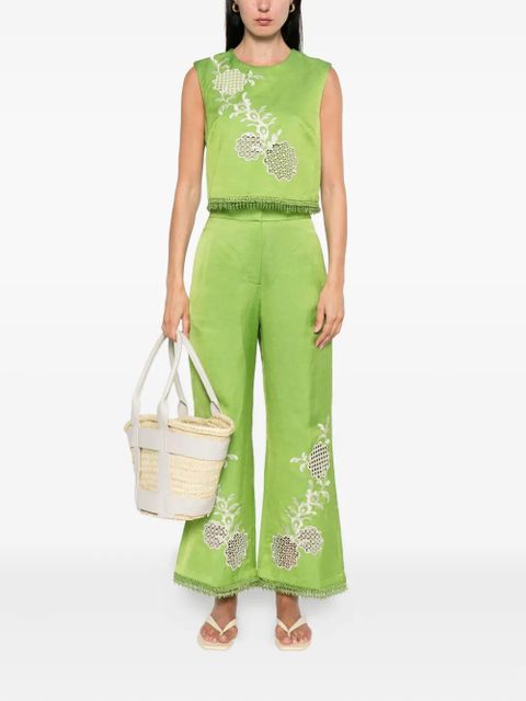 ALEMAIS Luisa top - Green - zdjęcie produktu nr 2