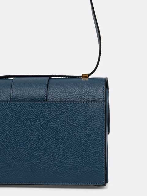 Coccinelle torebka skórzana kolor niebieski E1 MD5 12 07 01 - zdjęcie produktu nr 2