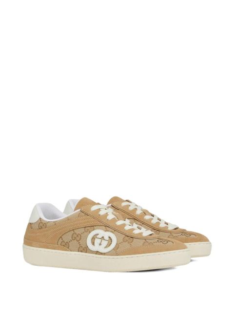 Gucci G75 GG sneakers - Brown