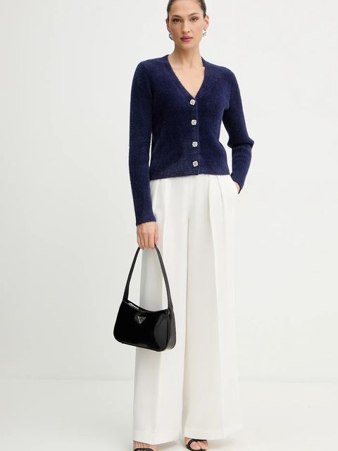 Morgan kardigan damski kolor granatowy MCLEMI