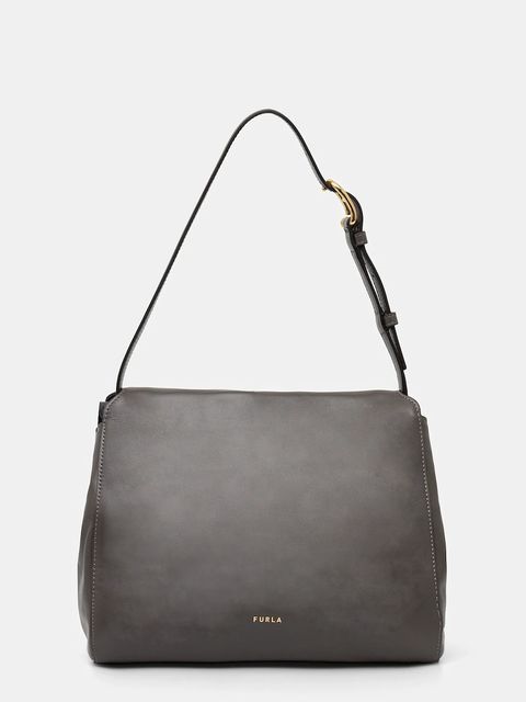 Furla torebka skórzana kolor brązowy WB01862.BX4185.4283S