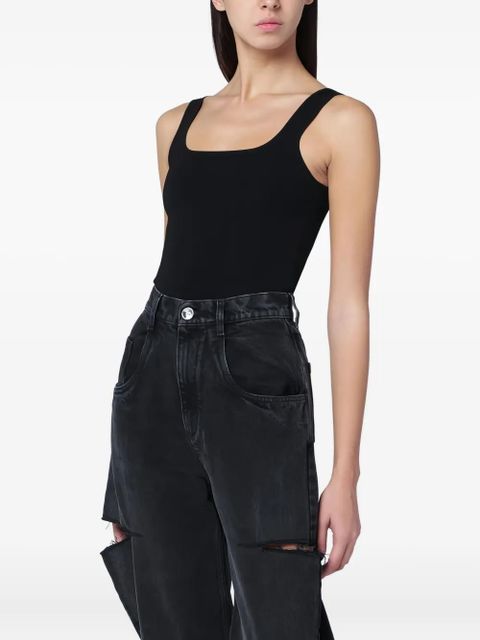 ENTIRE STUDIOS square-neck top - Black - zdjęcie produktu nr 1