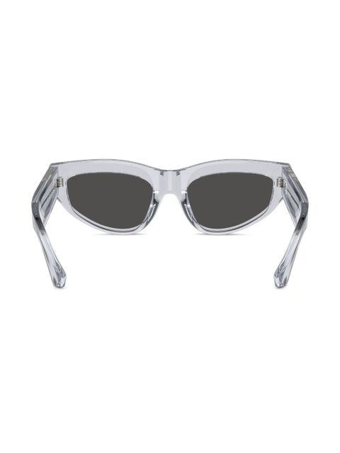 Burberry Eyewear transparent cat-eye sunglasses - Grey - zdjęcie produktu nr 2