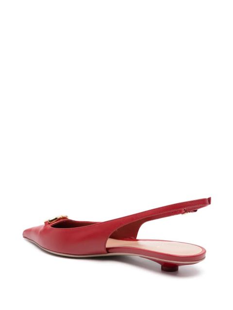 Valentino Garavani 30mm VLogo pumps - Red