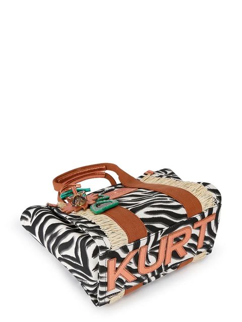 Kurt Geiger London torebka shopper damska bawełniana - zdjęcie produktu nr 1