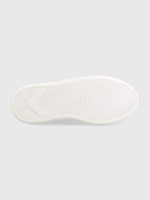 Karl Lagerfeld sneakersy skórzane KAPRI kolor biały KL62510A