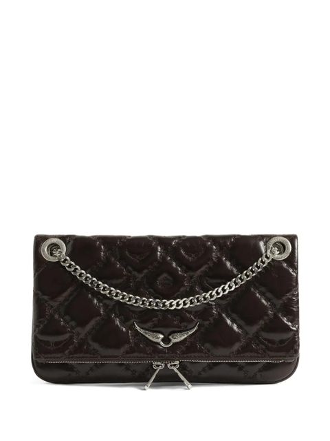 Zadig&Voltaire Rock II Vintage quilted-effect satchel bag - Brown - zdjęcie produktu nr 1
