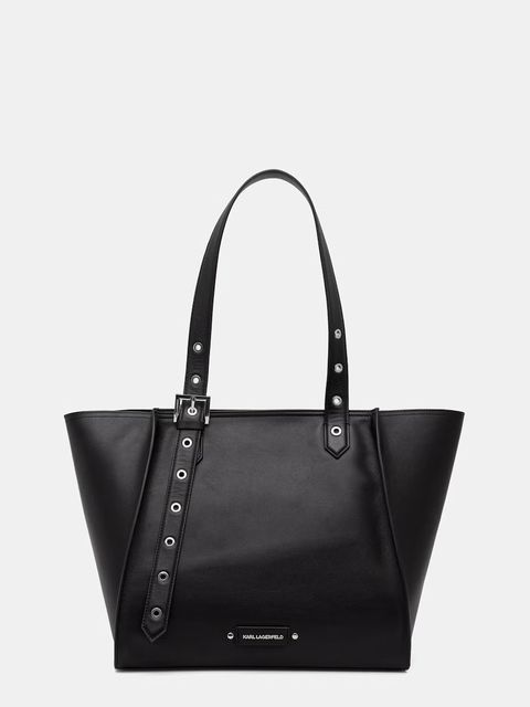 Karl Lagerfeld torebka shopper damska skórzana K/EYELETS - zdjęcie produktu nr 1