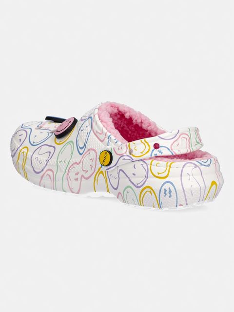 Crocs klapki Smiley Classic Lined Clog - zdjęcie produktu nr 2