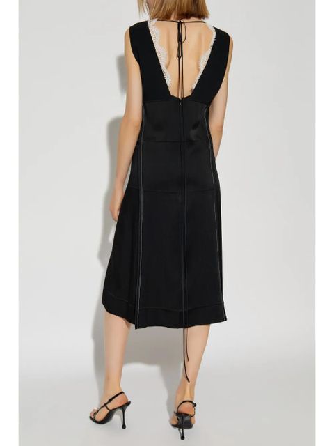 Victoria Beckham v-neck dress - Black - zdjęcie produktu nr 2