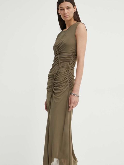 Gestuz sukienka kolor zielony maxi dopasowana 10909133