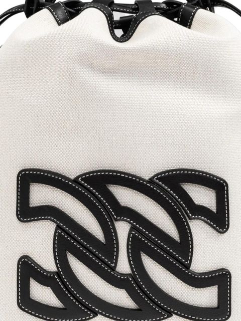 Casadei cotton-canvas bucket bag - Neutrals - zdjęcie produktu nr 2