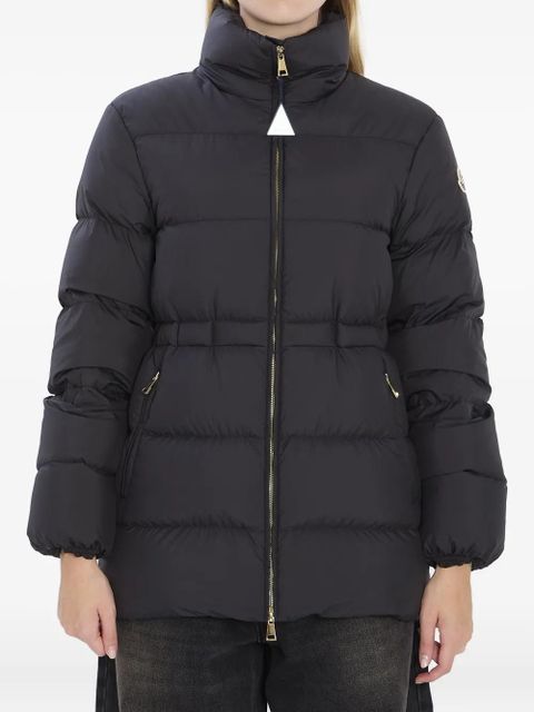 Moncler logo-patch puffer jacket - Black - zdjęcie produktu nr 1