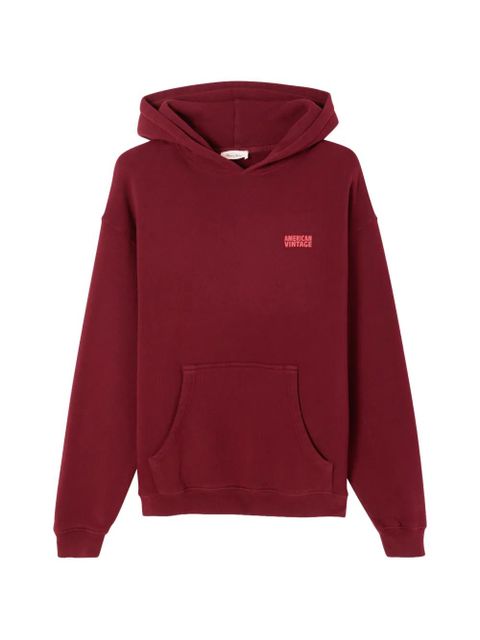 American Vintage Izubird hoodie - Red - zdjęcie produktu nr 1