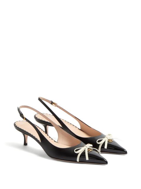 Valentino Garavani 45mm Bepointy slingback pumps - Black