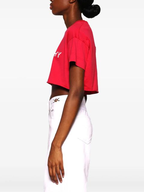 Givenchy cropped T-shirt - Red