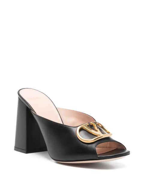 Valentino Garavani VLogo Signature sandals - Black - zdjęcie produktu nr 2