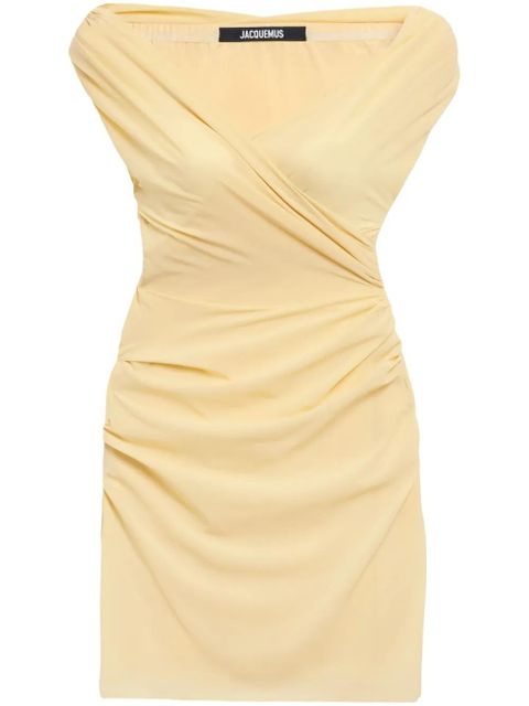 Jacquemus The Rita mini dress - Neutrals - zdjęcie produktu nr 1