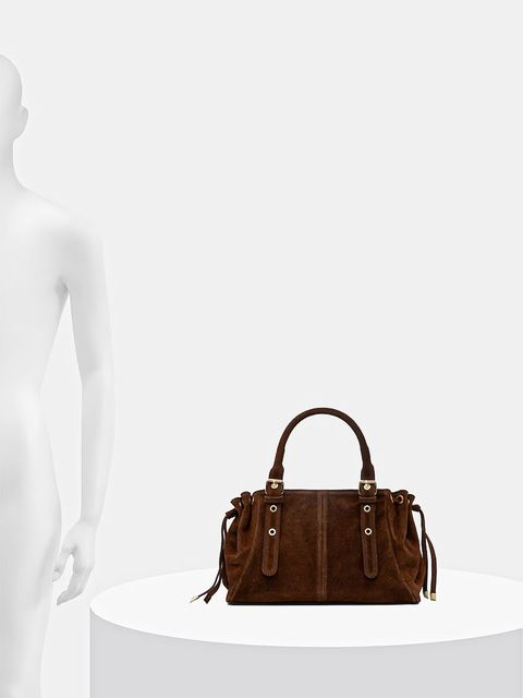 Answear.LAB torebka zamszowa