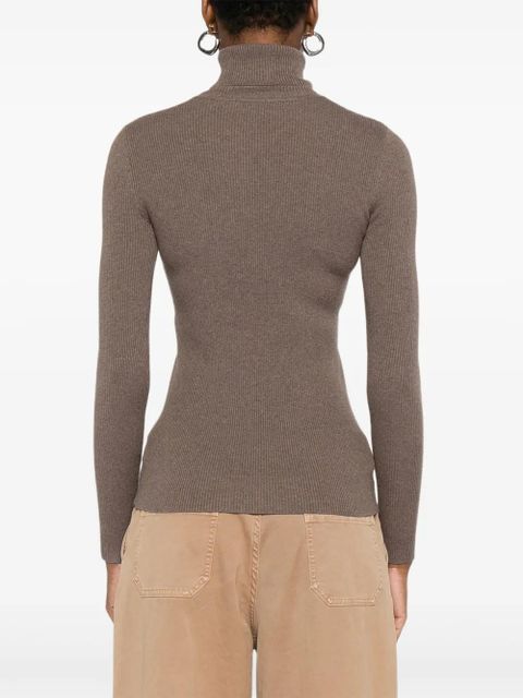 Lauren Ralph Lauren ribbed turtleneck sweater - Neutrals