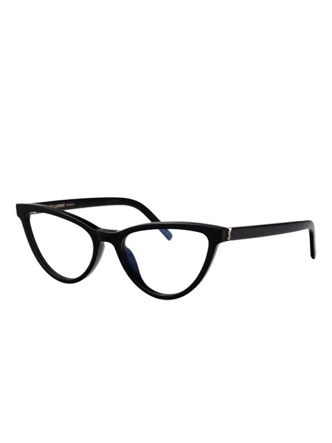 Saint Laurent Eyewear cat-eye frame optical glasses - Black - zdjęcie produktu nr 2