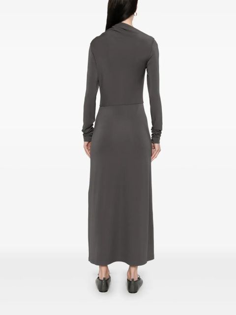 TOTEME draped jersey dress - Grey